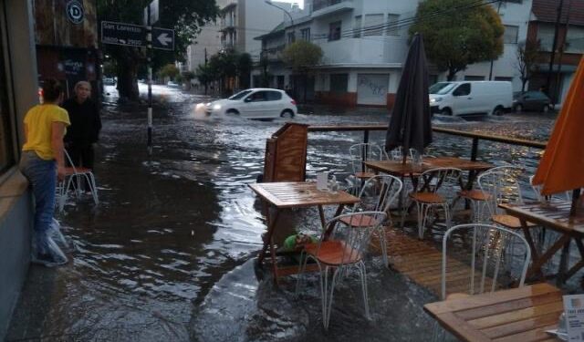 Así viven cuando diluvia; o en realidad día a día