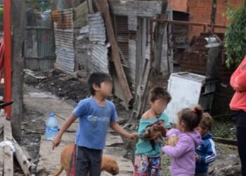 40,1% de pobreza, 9,3% de indigencia. Duele