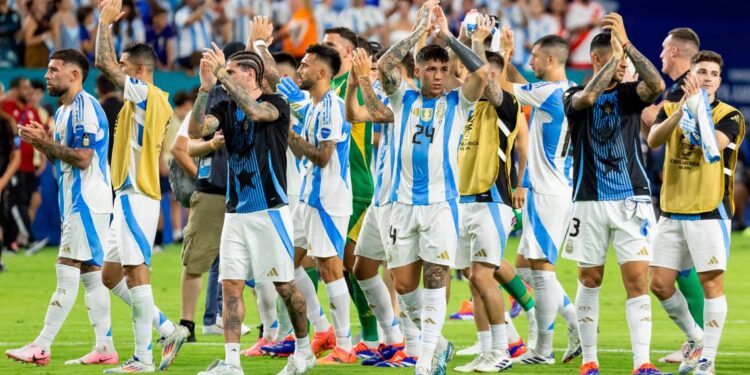 Copa América: postales de un sábado bien argentino en Miami