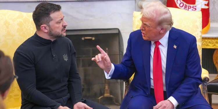 La emboscada de Trump a Zelensky. Una escenificación de algo mayor.